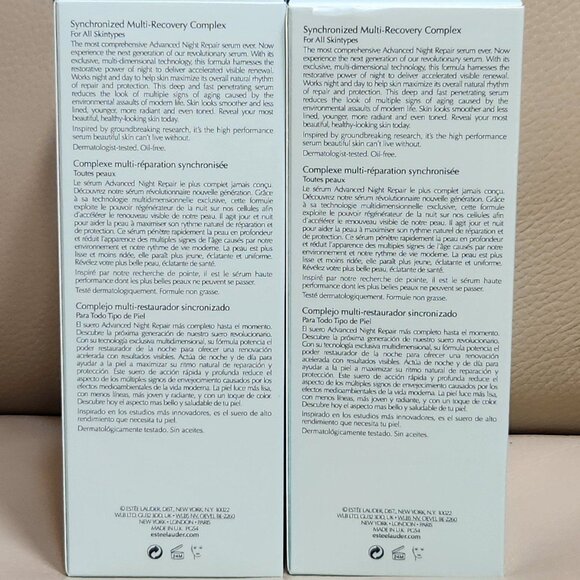 Estee Lauder Advanced Night Repair 100ml Face Serum Duo - Picture 4 of 7